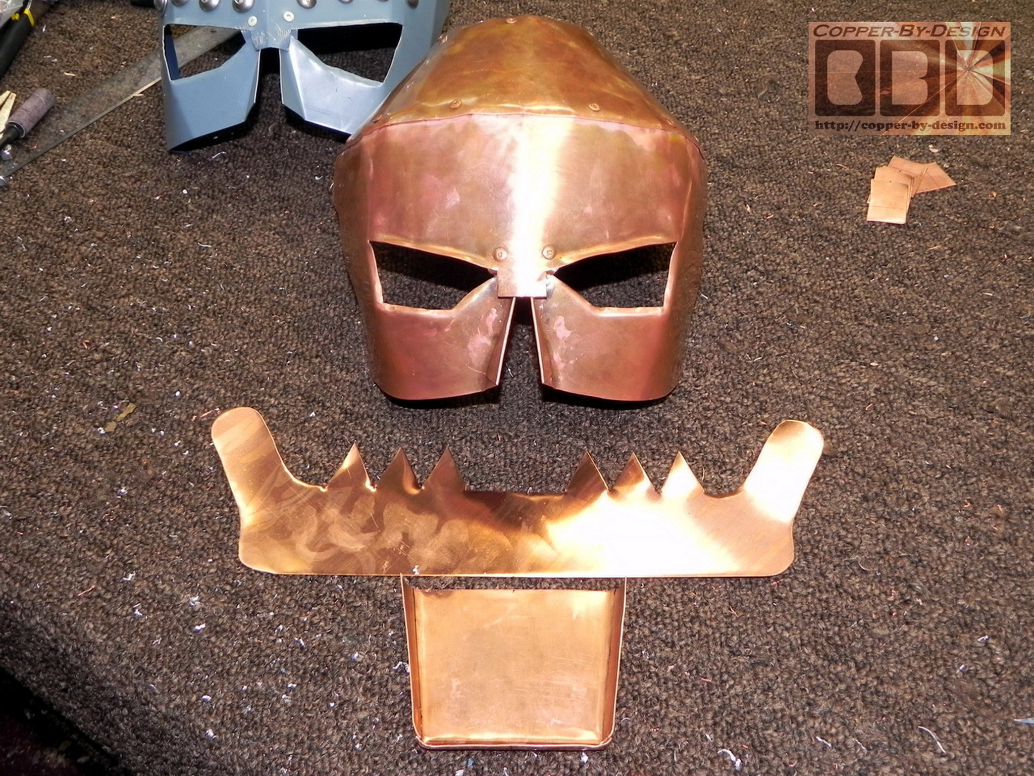 CBD's Custom Copper Face Mask Page